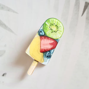 Fruity Ice Lolly Badge