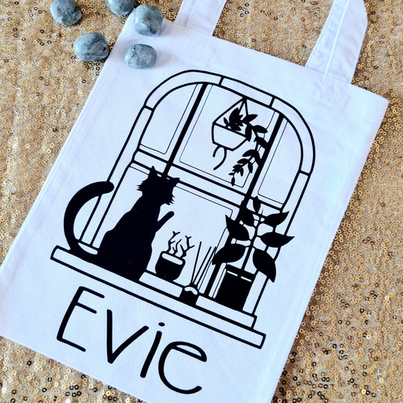 Personalised 'Peaceful Morning' Mini Tote/Lunch Bag