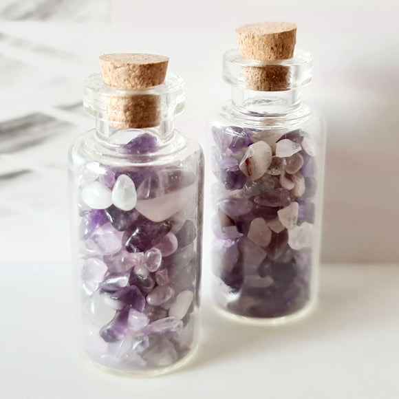 Amethyst Mini Jars