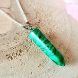 Synthetic Malachite Pendant