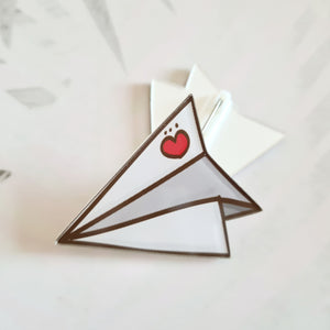 Paper Aeroplane Badge