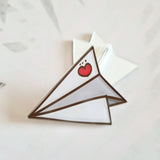 Paper Aeroplane Badge