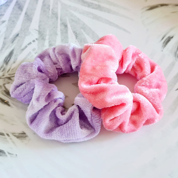 Velour Scrunchies